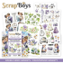 ScrapBoys Lavender Love 6x6 Inch Pop Up Paper Pad (SB-LALO-11)